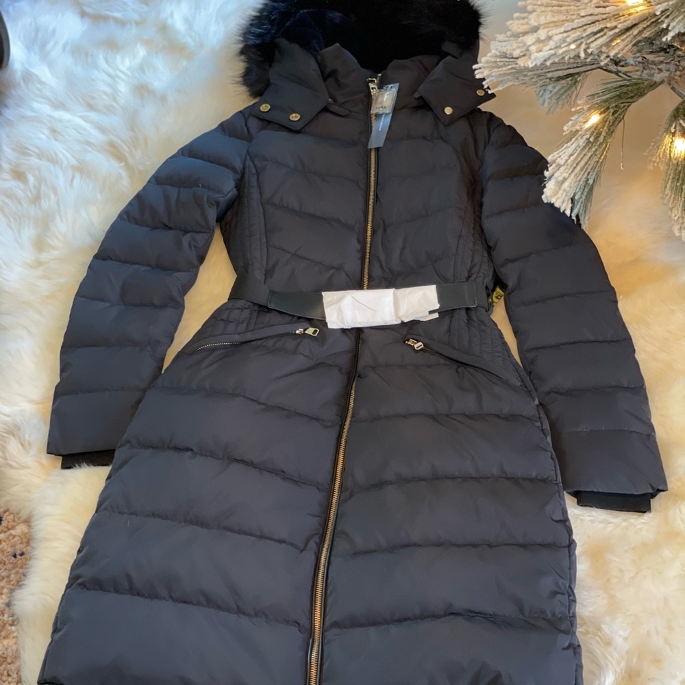 ZARA QUILTED JACKET COAT